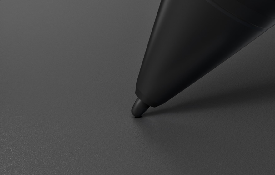 This pen display by Huion uses the new Canvas Glass